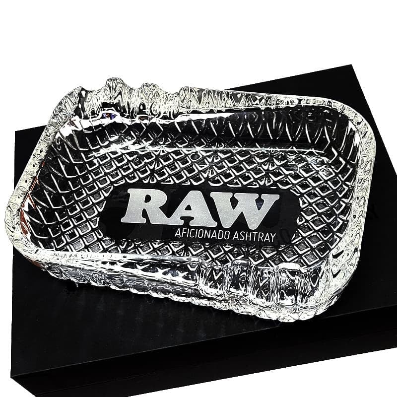 RAW 卓上灰皿 ヘリテージ ガラスアシュトレー おしゃれ 灰皿 インテリア 雑貨 Heritage Glass かっこいい ギフト 喫煙具 メンズ 高級 プレゼント