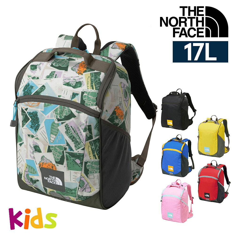 ノースフェイス バッグ リュックサック デイパック バックパック キッズパックス レクタング 17L A4 B4 NMJ72359 男の子 女の子 キッズ 送料無料 プレゼント ギフト ラッピング無料正規代理店