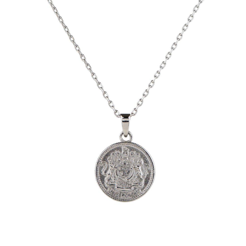 コインネックレス (エリザベス女王／英国王室紋章) Coin Necklace PUPE128 Dress Up ドレスアップ