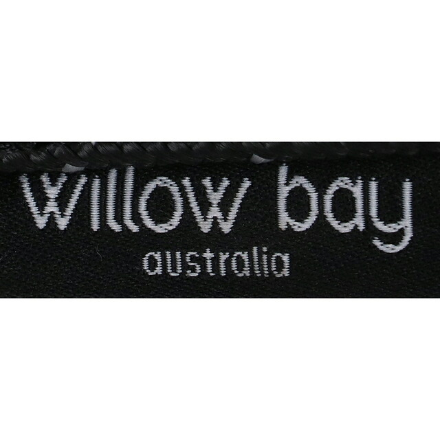 ウィローベイ トートバッグ レディース ブランド WILLOWBAY デイドリーマーウィズジップクロージャーミニ マザーズバッグ  BLACK