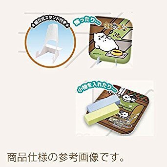 メラミンミニトレー＜６＞ピース ねこあつめ(MCD)