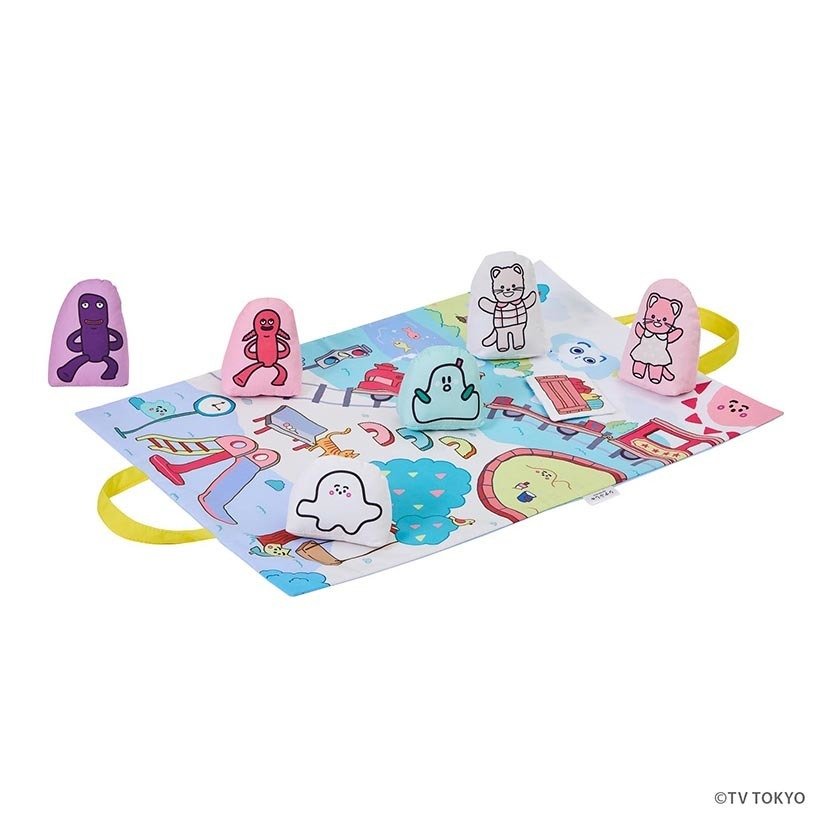 出産祝い シナぷしゅ ぷしゅぷしゅインパーク 布おもちゃ おでかけおもちゃ お出かけ 布マット 持ち運び ハンドル付き ごっこ遊び 音が鳴る カシャカシャ ぷしゅぷしゅ にゅう ヨロ レイヒ ひーたん みーたん キャラクター ベビー 赤ちゃん 誕生日プレゼント お祝い 男の子 女の子 ギフト