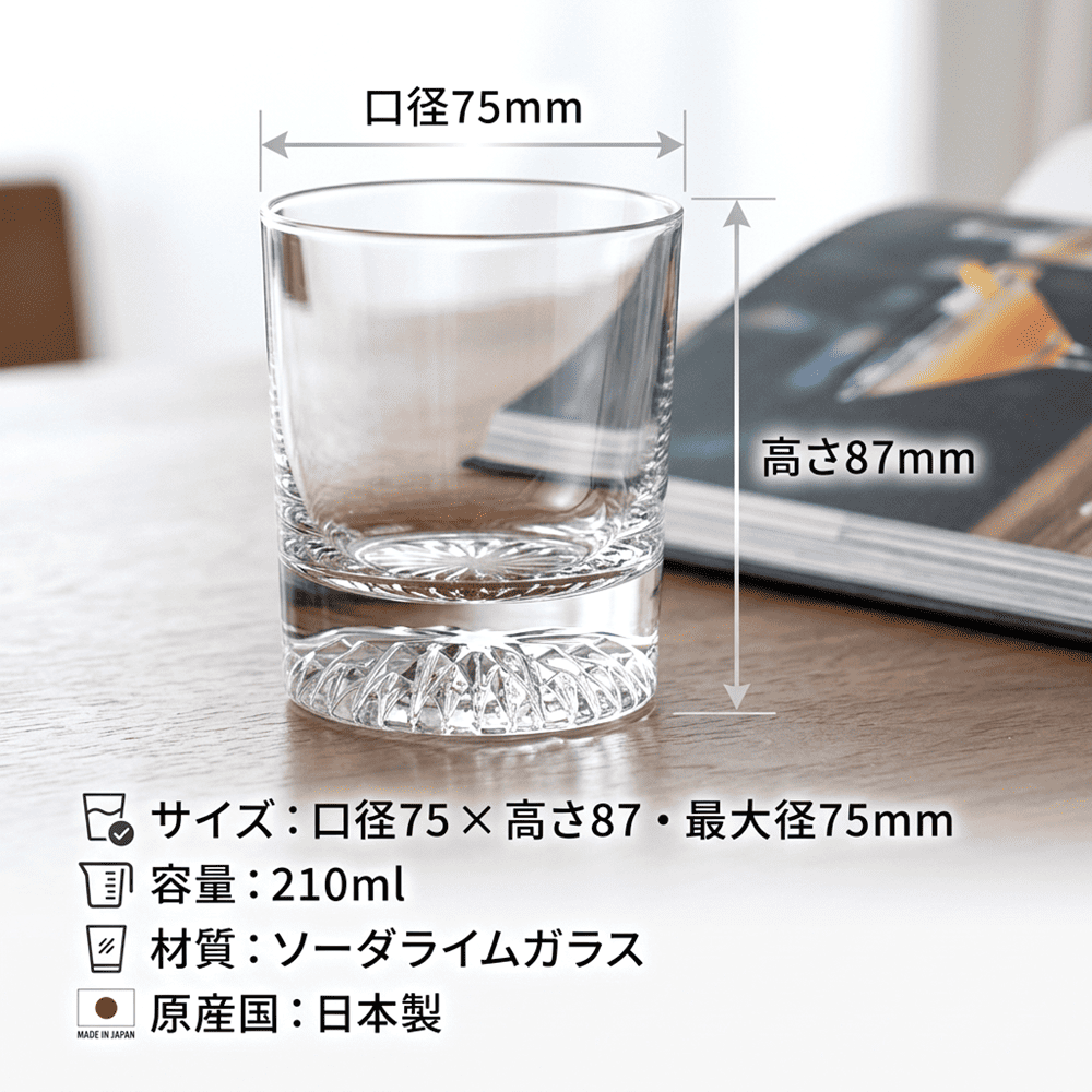 名入れ無料 ロックグラス 家紋 坂本龍馬 お酒 プレゼント ギフト 父の日 敬老の日 母の日 誕プレ 父 母 砂吹き工房ねこまたや