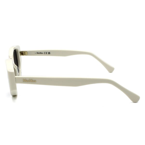 マックスマーラ サングラス MAX MARA MM0161/S 21A 52 サングラス グローバルフィット MM0161-21A-52 オフホワイト ダークグレー ユニセックス