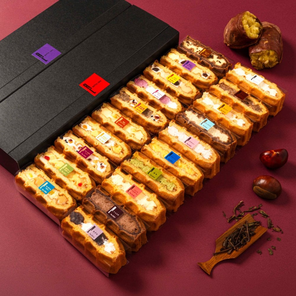【送料無料】【期間限定】10月 冷凍  季節 ワッフル ケーキ 20個 スイーツ 洋菓子 誕生日 ケーキ お取り寄せ お中元 父の日 熨斗 メッセージカード　神戸 土産 R.L エール・エル 絶品 人気 ランキング おしゃれ 可愛い 大人 子供 プレゼント お菓子 ギフト 贈り物 お祝い 手土産 お土産 結婚 産休 内祝 職場 退職 御礼 ご挨拶 お見舞い 引越祝い スイーツセット