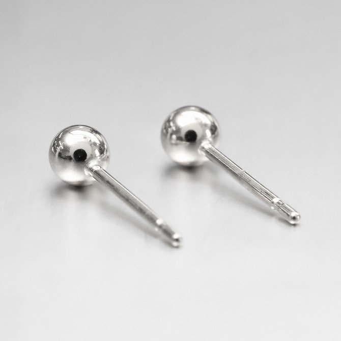 プラチナ ピアス 丸玉ピアス PT900 白金 片耳(1個)購入可 スタッドピアス ボール スフィア シンプル プラリネ 彼女 妻 女性 レディース ハロウィン 【品番：RME-927M3P】
