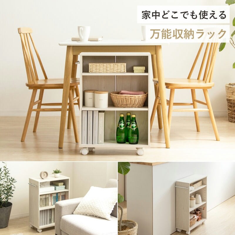 ラック 押入れ収納 奥行45cm 選べる幅3サイズ (19/25/38cm) IW-24 クローゼット収納 リビング収納 すき間収納 サニタリー収納 新生活