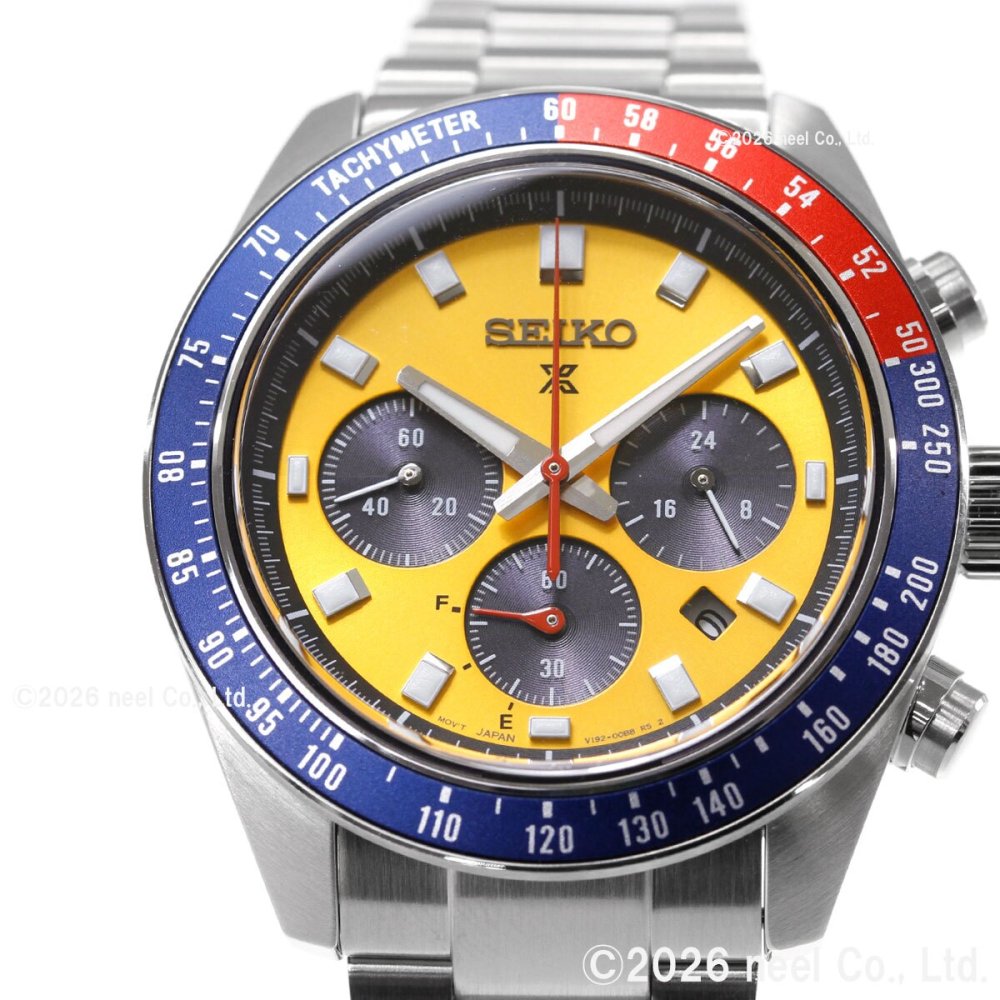 セイコー プロスペックス HBJ004P スピードタイマー ソーラークロノグラフ 腕時計 メンズ SEIKO PROSPEX SPEEDTIMER【2026 新作】