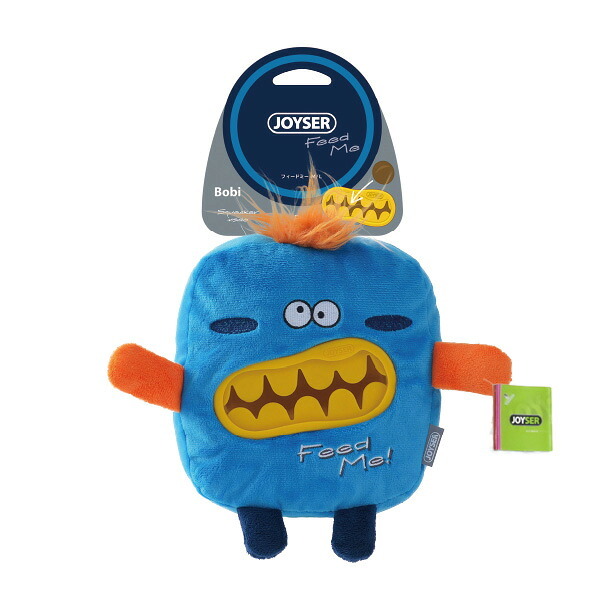 ジョイサー JOYSER フィードミー ボビー 犬用おもちゃ M/L ブルー