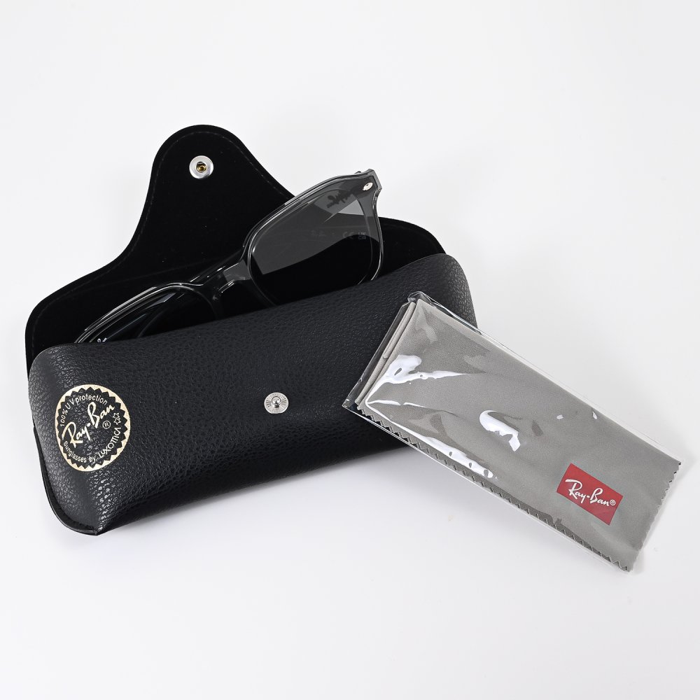 レイバン Ray-Ban サングラス 国内正規品 65サイズ ローブリッジフィット アジアンフィット ウェリントン スクエア型 男女兼用 メンズ レディース ダークグレー RB4458D 645087 65 18 145 2N 【スペシャルラッピング660円(別売り)】送別会 誕生日 お中元 結婚祝い 結婚式 高級 父の日 母の日 ホワイトデー