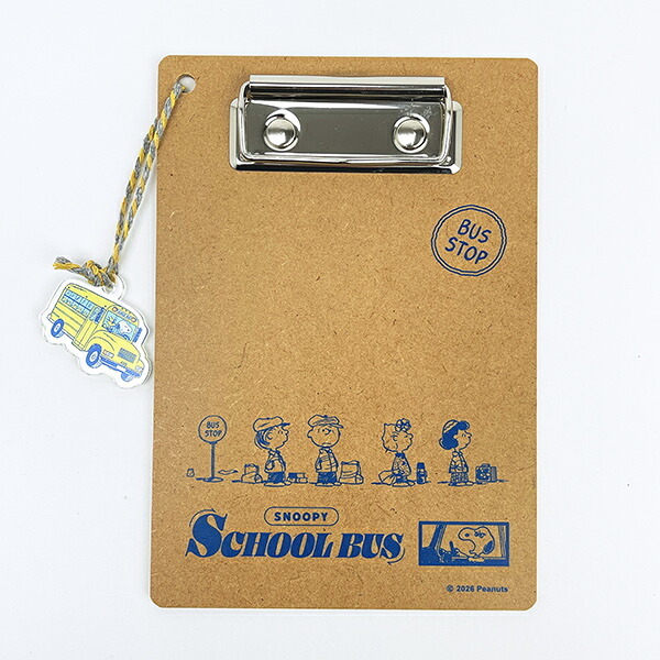 スヌーピー ウッドバインダー (スクールバス) 文具 日本製 SNOOPY