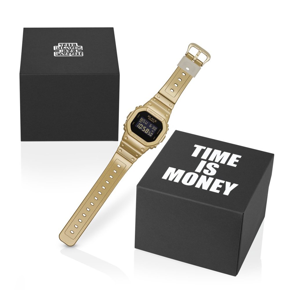 G-SHOCK デジタル カシオ Gショック CASIO BlackEyePatch コラボ 限定モデル 腕時計 メンズ DW-5600BEP-9JR【2026 新作】
