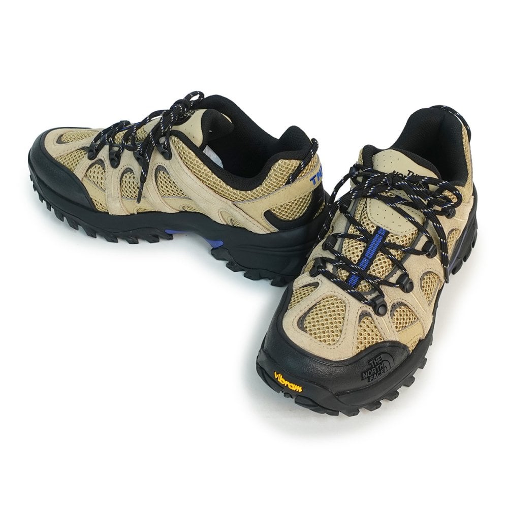 ノースフェイス THE NORTH FACE メンズ レディース スニーカー ヘッジホッグ KB カーキストーン×TNFブルー NF02542 RVST HEDGHOG RVST