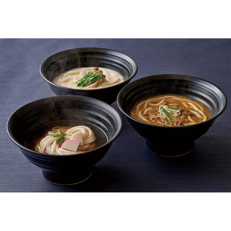 つるとんたん かけ・カレー・クリームのおうどん (6623-55) [お中元][お歳暮] ※送料無料(北海道・沖縄・離島への配送不可)