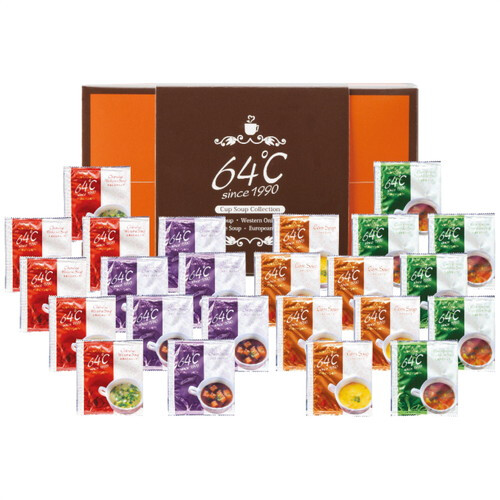 【送料無料・包装無料・のし無料】メイワ 64℃スープ/ギフト M-S30(A5) /ギフト お歳暮 入学祝い 卒業祝い 就職祝い 結婚祝い 誕生日 出産祝い 引越祝い 香典返し 新盆 初盆 御礼 内祝い 快気祝い ご挨拶 志 法事