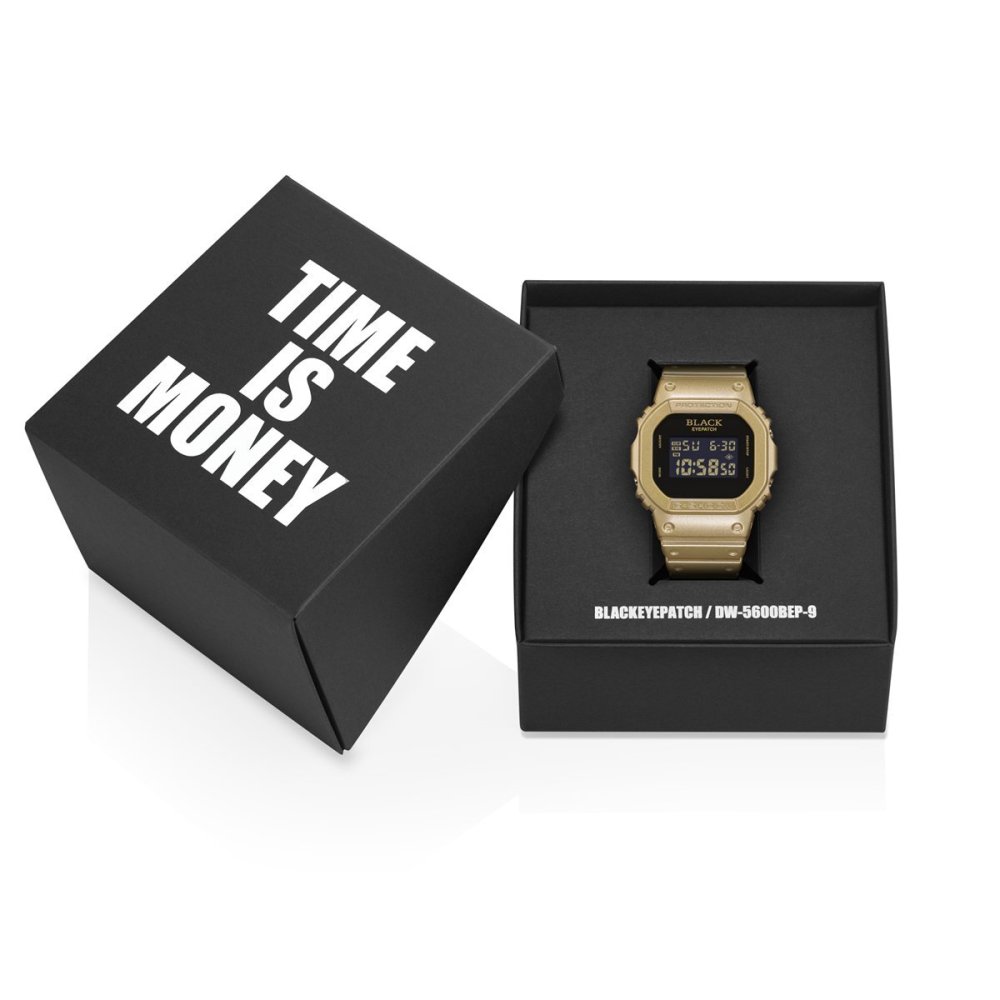 G-SHOCK デジタル カシオ Gショック CASIO BlackEyePatch コラボ 限定モデル 腕時計 メンズ DW-5600BEP-9JR【2026 新作】