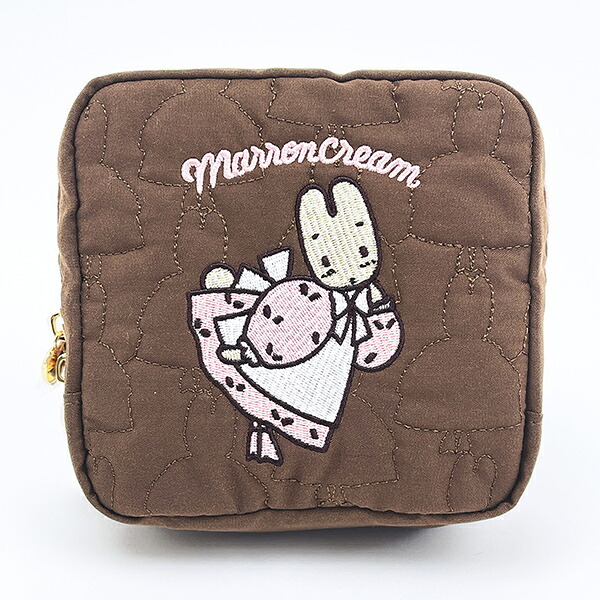 サンリオ マロンクリーム キルティングポーチ レトロ サンリオキャラクターズ5 Sanrio
