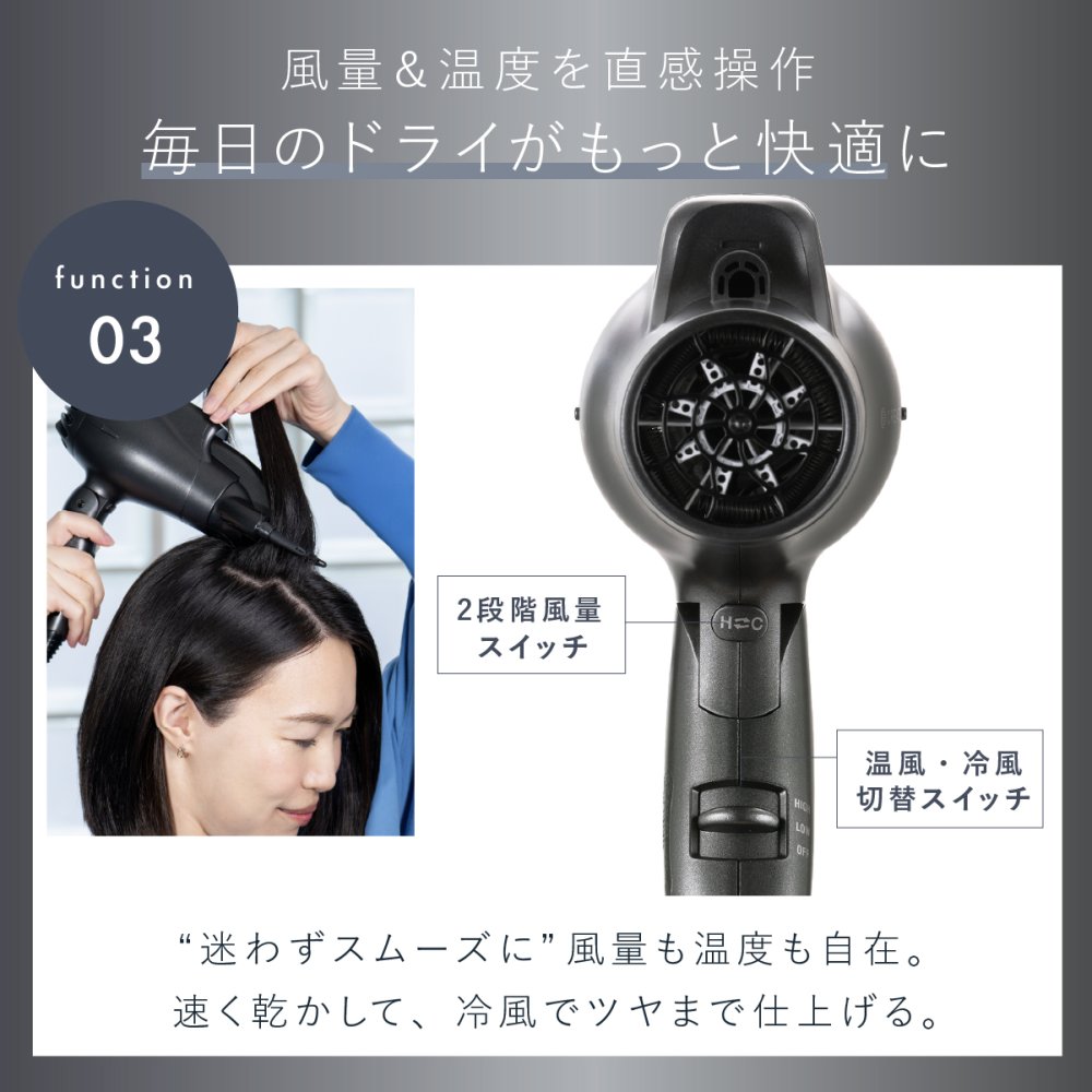 ヘアドライヤー クレイツ スパドライヤー ボリューミン CREATE ION フィンガーノズル 根元立ち上げ 根元ふんわり ボリュームアップ ペタン髪 猫っ毛 クレイツイオン マイナスイオン 1200W 軽量 ヘアケア スタイリング 美容家電 女性 母 妻 誕生日 母の日 プレゼント ギフト