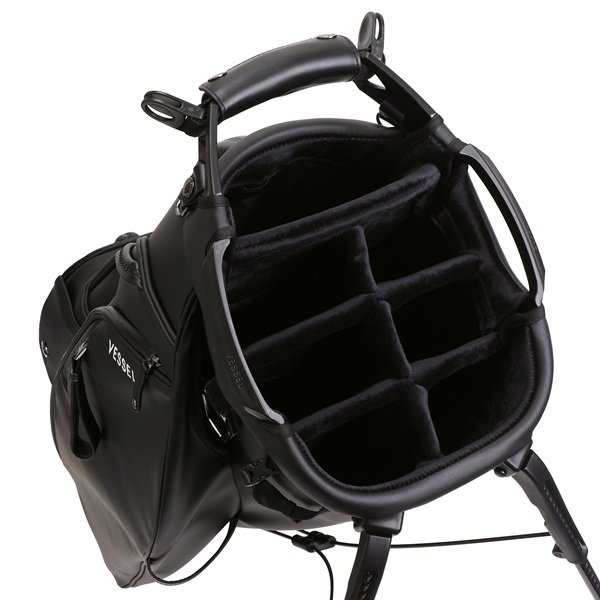 ベゼル ゴルフ スタンド キャディバッグ プロ スタンドバッグ Player 6.0 Pro Stand Bag Black VESSEL お誕生日祝い お祝い 記念品 お父さん 父の日 彼氏 男性 30代 40代 50代 60代 母の日 お母さん 還暦祝い 敬老の日 彼女 人気プレゼント プレゼント