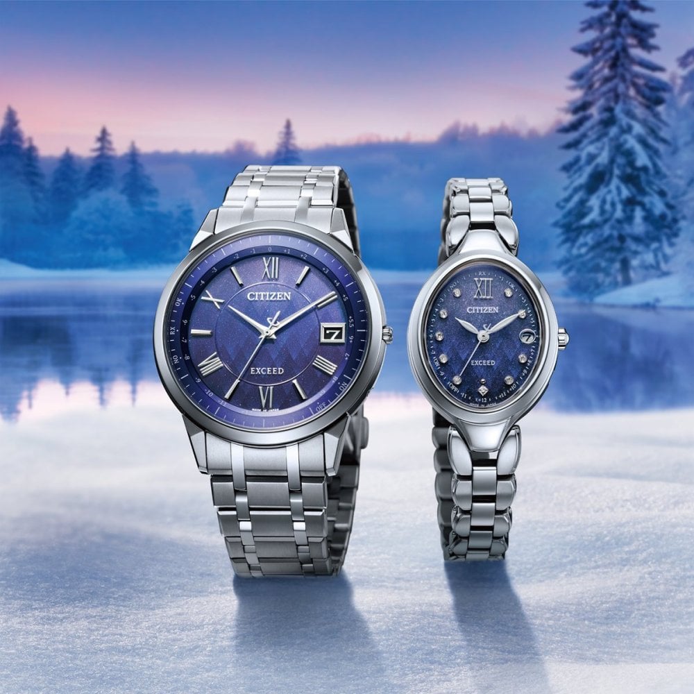 シチズン エクシード CITIZEN EXCEED エコドライブ 電波時計 DEAR Collection 限定 腕時計 ペアモデル メンズ レディース CB1140-79L ES9510-65L Limited Pair Model【2026 新作】
