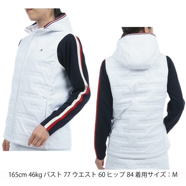 トミーヒルフィガー ゴルフ レディース ベスト ロゴ キルトパテッド ベスト TOMMY HILFIGER GOLF THLA473 秋冬モデル お誕生日祝い お祝い 記念品 30代 40代 50代 60代 母の日 お母さん 還暦祝い 敬老の日 彼女 人気プレゼント プレゼント