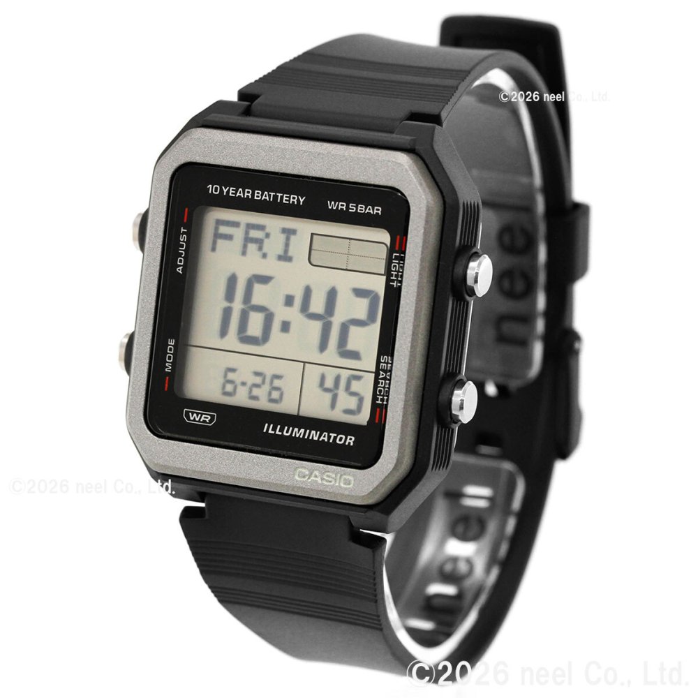 カシオ コレクション CASIO Collection デジタル 腕時計 W-221H-1AJF【2026 新作】