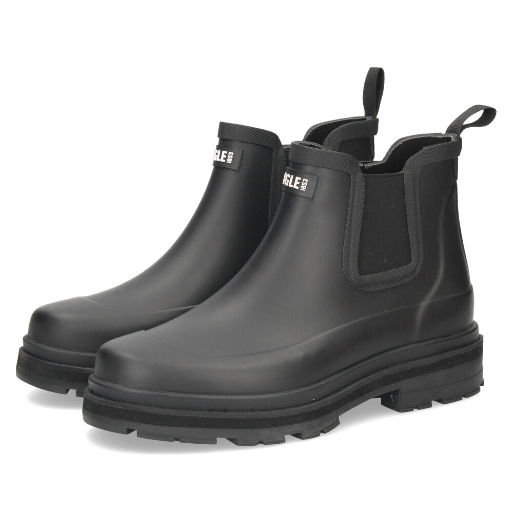 AIGLE エーグル メンズ  SOFT RAIN M2 ソフトレイン2 ラバーブーツ レインブーツ 防水 長靴 サイドゴア ショートブーツ ローカット ZZHNC95