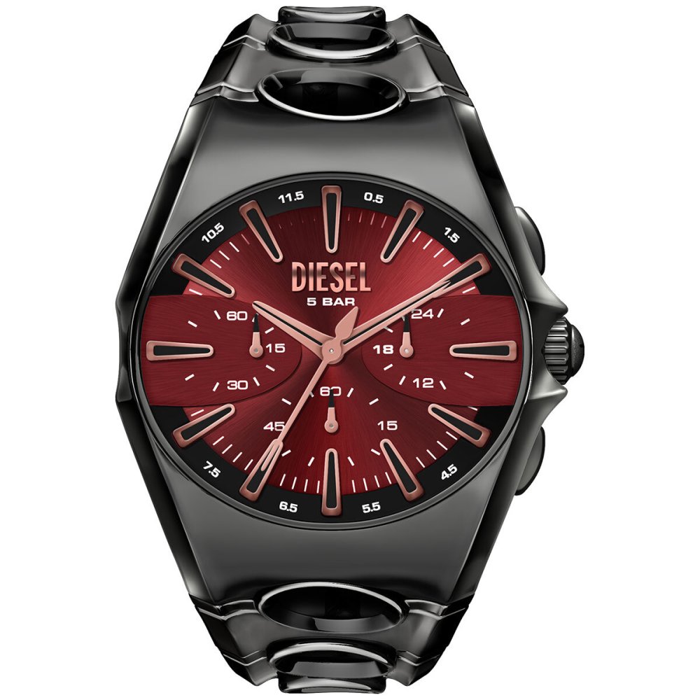 ディーゼル DIESEL 腕時計 メンズ クロノグラフ D-CURVE ステンレススチールウォッチ DZ4726【2026 新作】