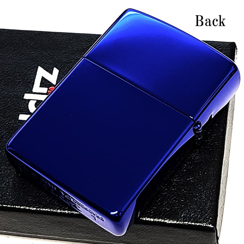 ZIPPO スマートライン イオンブルー ジッポ ライター ロゴ 青 かっこいい シンプル メンズ おしゃれ ギフト プレゼント