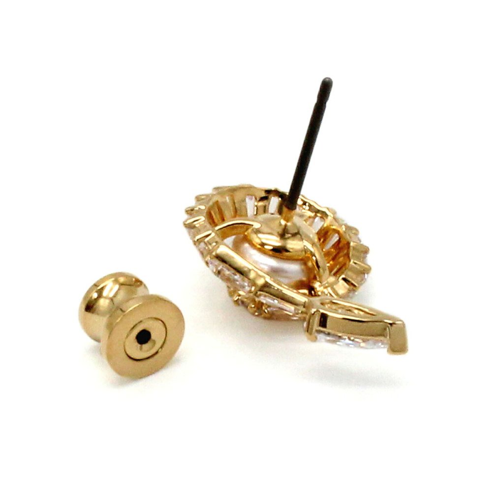 スワロフスキー swarovski ピアス Snake ミックスカット 5698888 スネーク スタッドピアス アクセサリー 巳年 レディース ゴールド+ホワイト 海外正規品