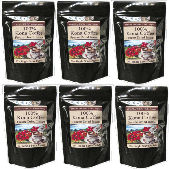 コーヒー【100%コナインスタントスタンドバッグ×12】インスタントタイプ ハワイ コーヒー100％ お土産