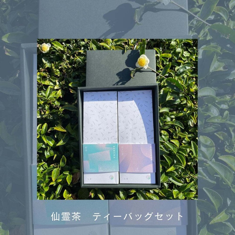 【自然栽培のお茶】ティーバッグ2種セット：煎茶・ほうじ茶・紅茶から選べます【送料無料(一部地域除く)】