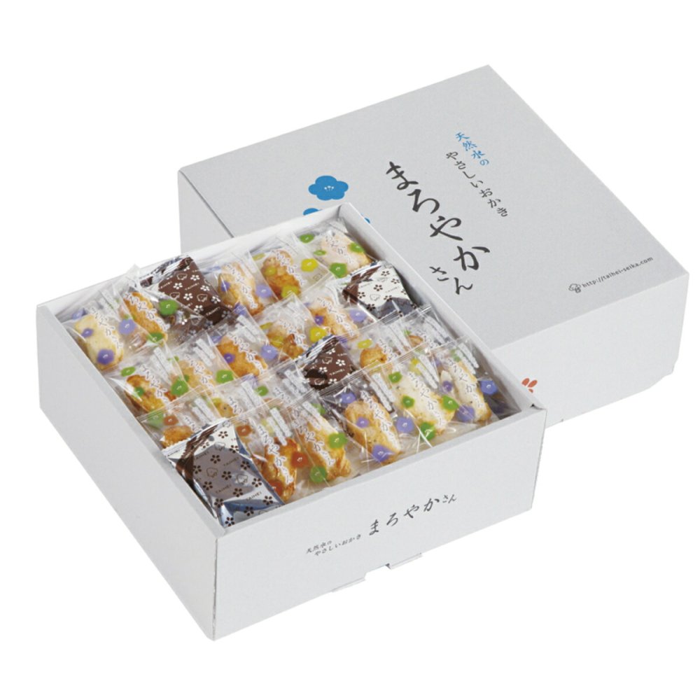 天然水おかき まろやかさん おかき ギフトセット 250g入 和菓子 個包装 米菓 お茶請け おやつ お茶菓子【沖縄県・離島 配送不可】