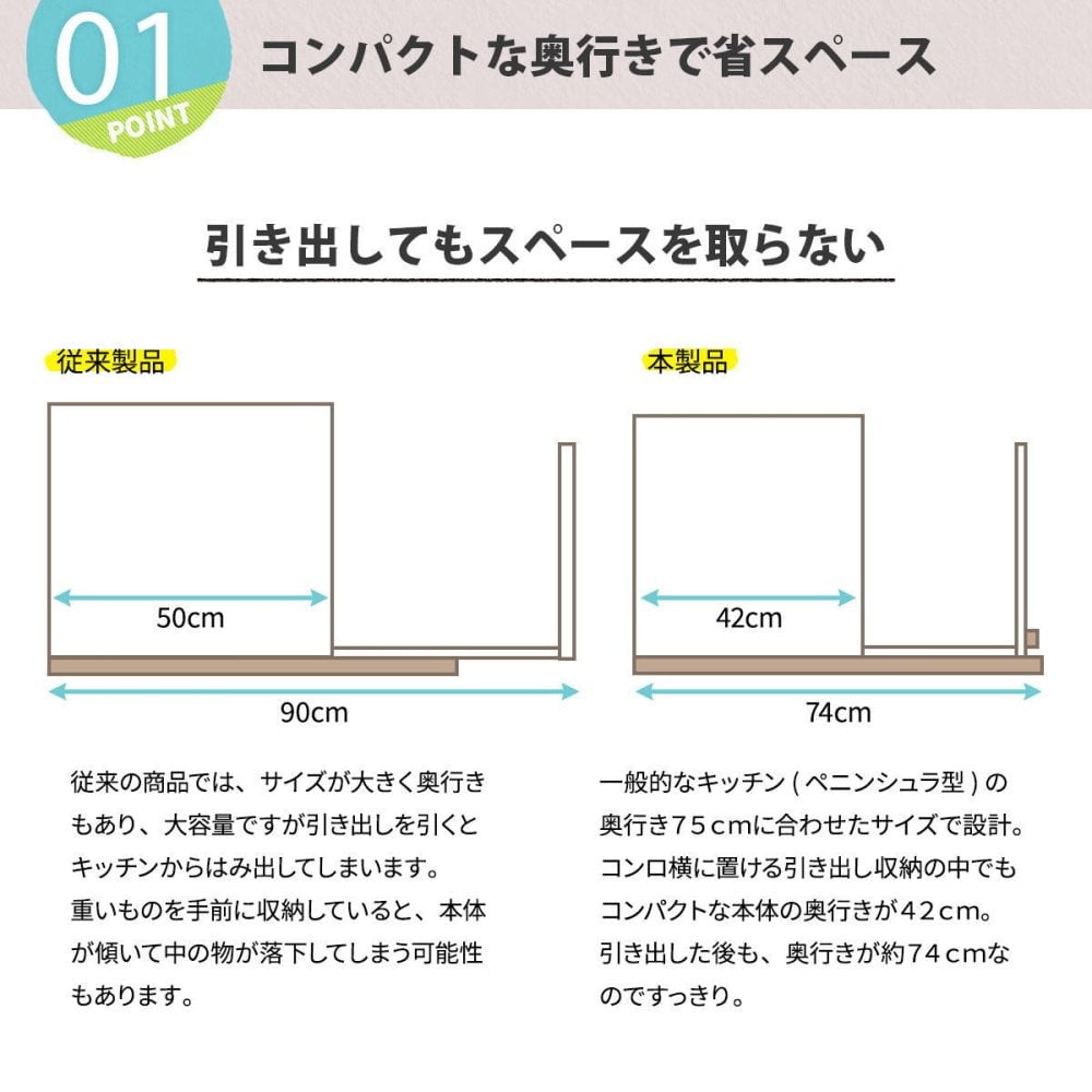 TREE  スライド収納調味料ラック  コンパクトタイプ TRKS0296 キッチン収納 キッチン収納 シンプルスタイル モダン 角型 スチール おしゃれ 120×420×345 mm