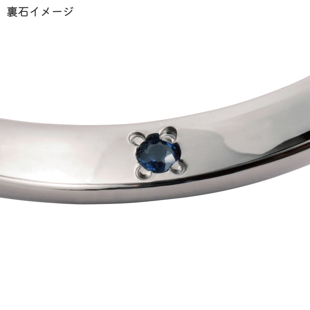 【受注生産品】【送料無料】 ペアリング 2個セット 3～20号/9～30号 ステンレス ウェーブ ひねり 細身 偶数号 キュービックジルコニア 誕生石 アミュレット サージカルステンレス316L アレルギーフリー アクセサリー ジュエリー プレゼント ギフト 記念日 white clover ホワイトクローバー 刻印無料 名入れ無料
