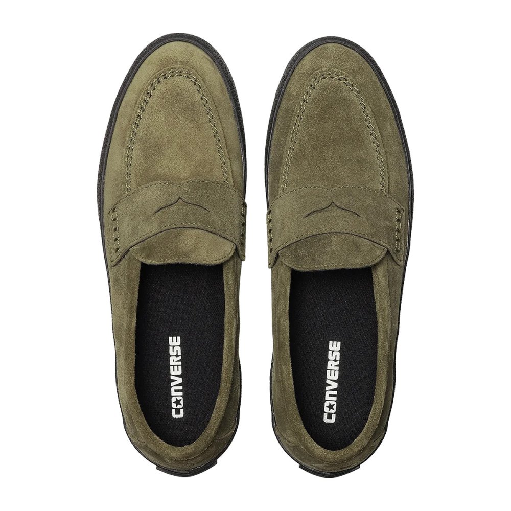 コンバース CONVERSE メンズ レディース ローファー スニーカー シューズ CS ローファー II SK オリーブ CS LOAFER II SK