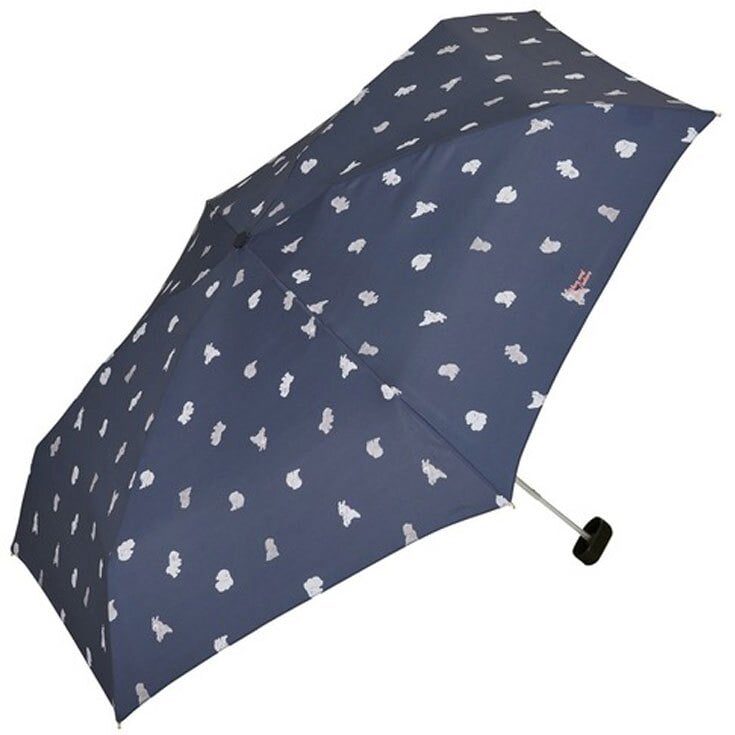 wpc. パピー mini ミニ 折り畳み傘 雨傘 晴雨兼用 犬 子犬 ドッグ 定形外 送料無料 日傘 傘 UVカット 動物 8357-176-002 撥水 軽量 wpc