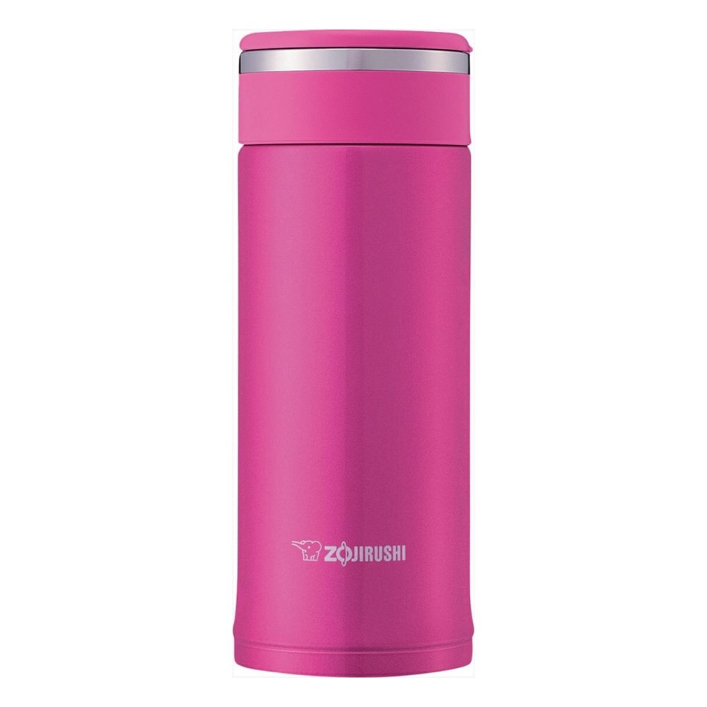 象印 ステンレスマグ 360ml フローラルピンク マグボトル 広口 水筒 分解式せん 保温保冷 食洗機対応【北海道・沖縄県・離島 配送不可】