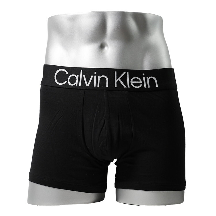 カルバンクライン：MICROFIBER STRETCH BOLD LOGO ボクサーブリーフ 5PK (ブラック)[ボクサーパンツ/ 男性下着/ メンズインナー/人気ブランド/おすすめギフト/誕生日プレゼント/メンズファッション]