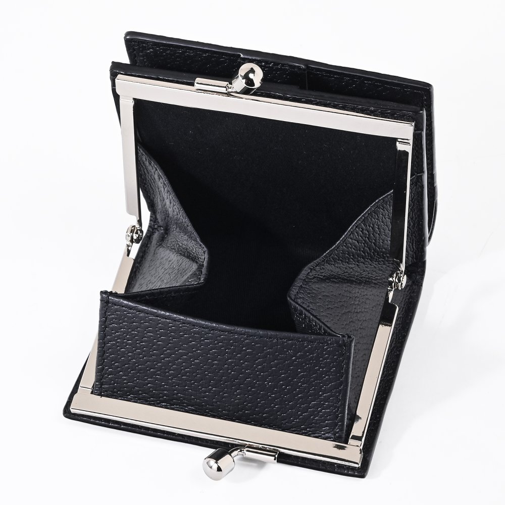 ヴィヴィアンウエストウッド Vivienne Westwood 二つ折り財布 がま口 小銭入れ付き ウォレット レディース ブラック 5107005GW L00F7 N401 折財布 送別会 誕生日 お中元 結婚祝い 結婚式 彼氏 息子 夫 男性 彼女 妻 女性 財布 高級 父の日 母の日【スペシャルラッピング660円(別売り)】 即日発送ファッション小物 ホワイトデー