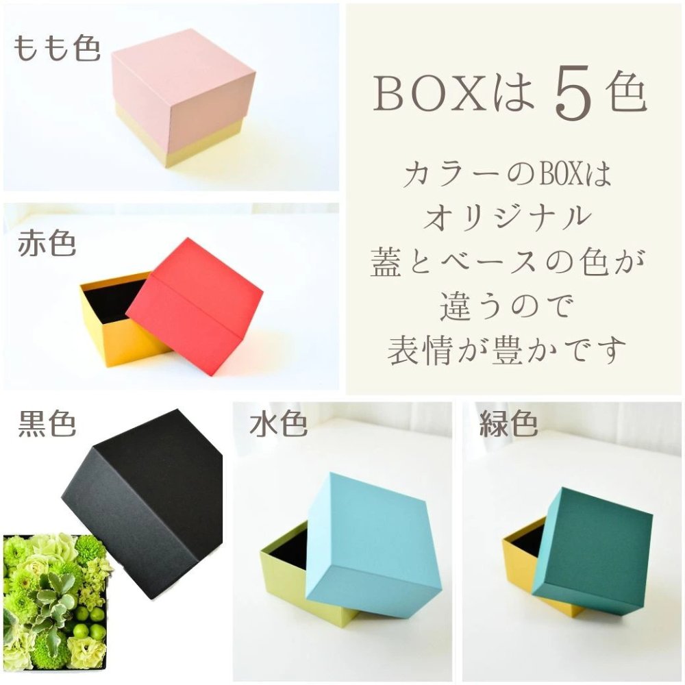 【ＡＲＮＯＸ】ＢＯＸフラワー　送料無料 即日発送 御祝いに生花のBOXフラワー 生花 敬老の日 フラワー ギフト 誕生日 結婚祝い お見舞 送別 新築祝い フラワーケーキ BOXフラワー BOXアレンジ ウエディング 御祝い 卒業 入学 出産 お供え 敬老の日 お中元 お歳暮
