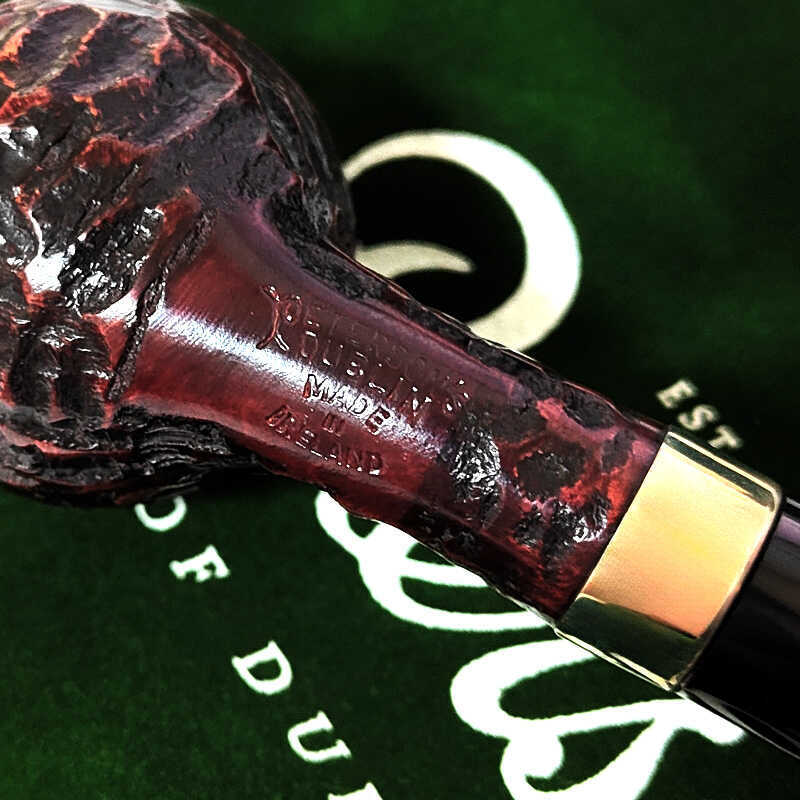 ピーターソン パイプ ジュニア ショートアップル フィッシュテール ラスティック PETERSON 喫煙具 パイプ本体 ブラウン ブラック ギフト おしゃれ メンズ プレゼント 高級 かっこいい