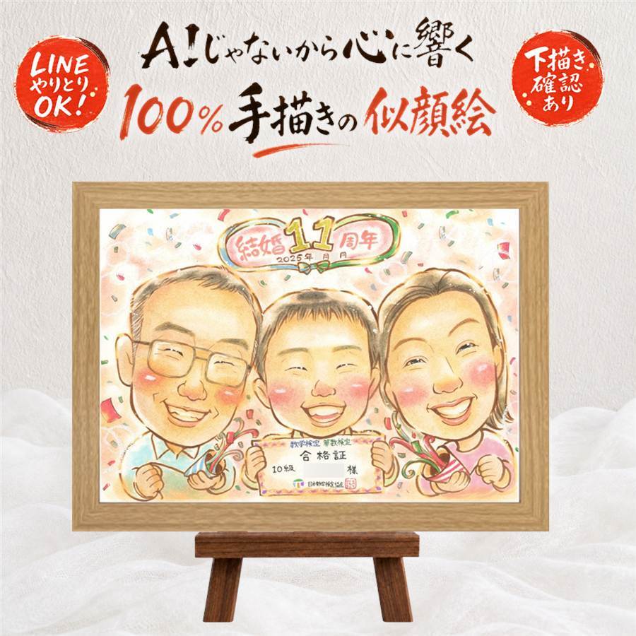 贈り物 似顔絵 結婚記念日 ギフト 手描き プレゼント 名入れ 結婚記念日 結婚30周年 金婚式 記念日 結婚10周年 周年記念 お祝い 夫婦 お父さん 家族 両親 お母さん 修正無料 名入れ 下書き確認 実績多数 そっくり 似てる サプライズ 思い出 記念 結婚記念日 感謝 ブライダルギフト 披露宴 二次会 感謝の品 感動 傘寿祝い 百寿祝い 応援 ウェディングギフト