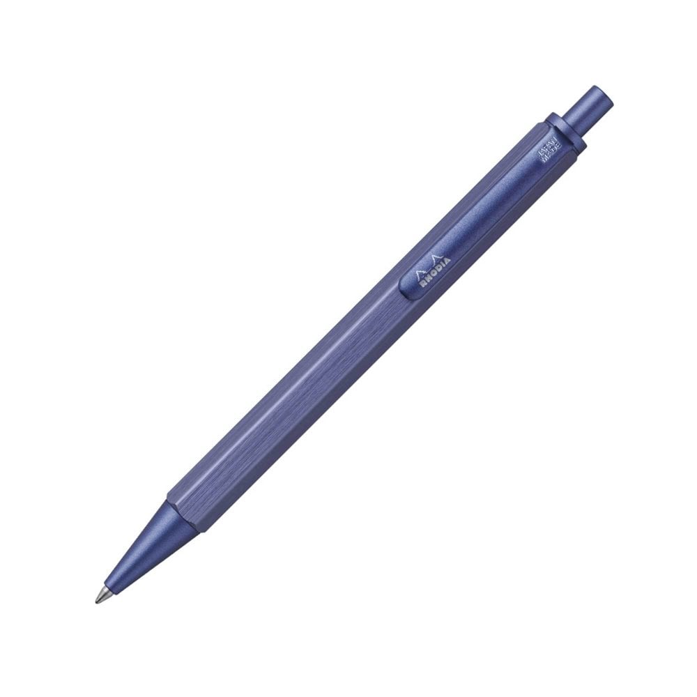 ロディア スクリプト ボールペン RHODIA 限定色 高級 金属製 書きやすい 0.7mm 日本製 黒 油性 プレゼント 男性 女性 メンズ ギフト おしゃれ 大人 贈り物 高級文具 文房具 筆記用具 ステーショナリー ピンク ブルー 青 社会人 就職 入学 卒業 祝い 誕生日 アルミ軸 箱入り
