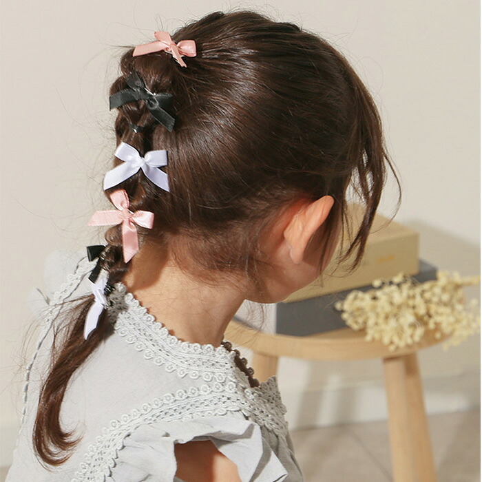 RORA ヘアクリップ 9個セット 通販 ローラ ビクトリア ヘアークリップ ヘアアクセサリー 髪飾り キッズ 子供 子ども こども ミニ 小さめ リボン かわいい おしゃれ 女の子 女子 入園式 卒園式 入学式 卒業式 発表会 結婚式 キッズファッション
