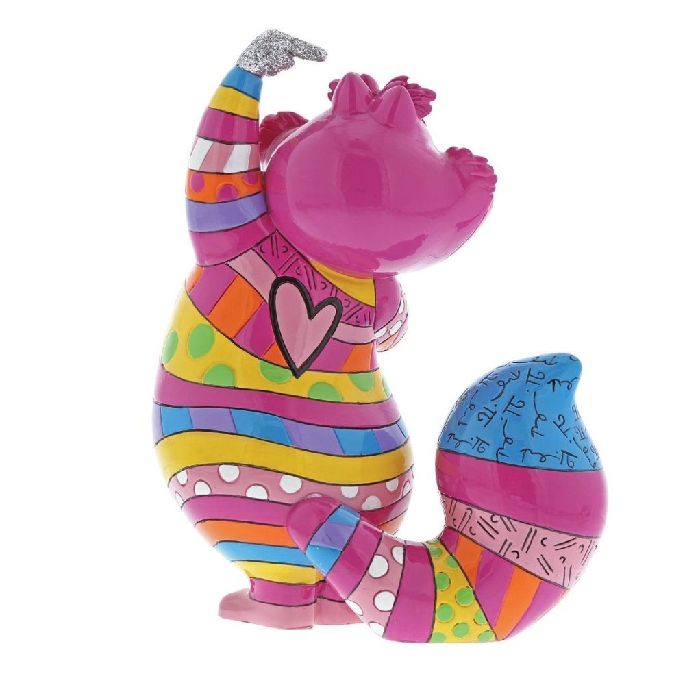 チェシャ猫 スタンディング 20.3cm | ロメロ・ブリット Romero Britto デザイン アート 正規輸入品