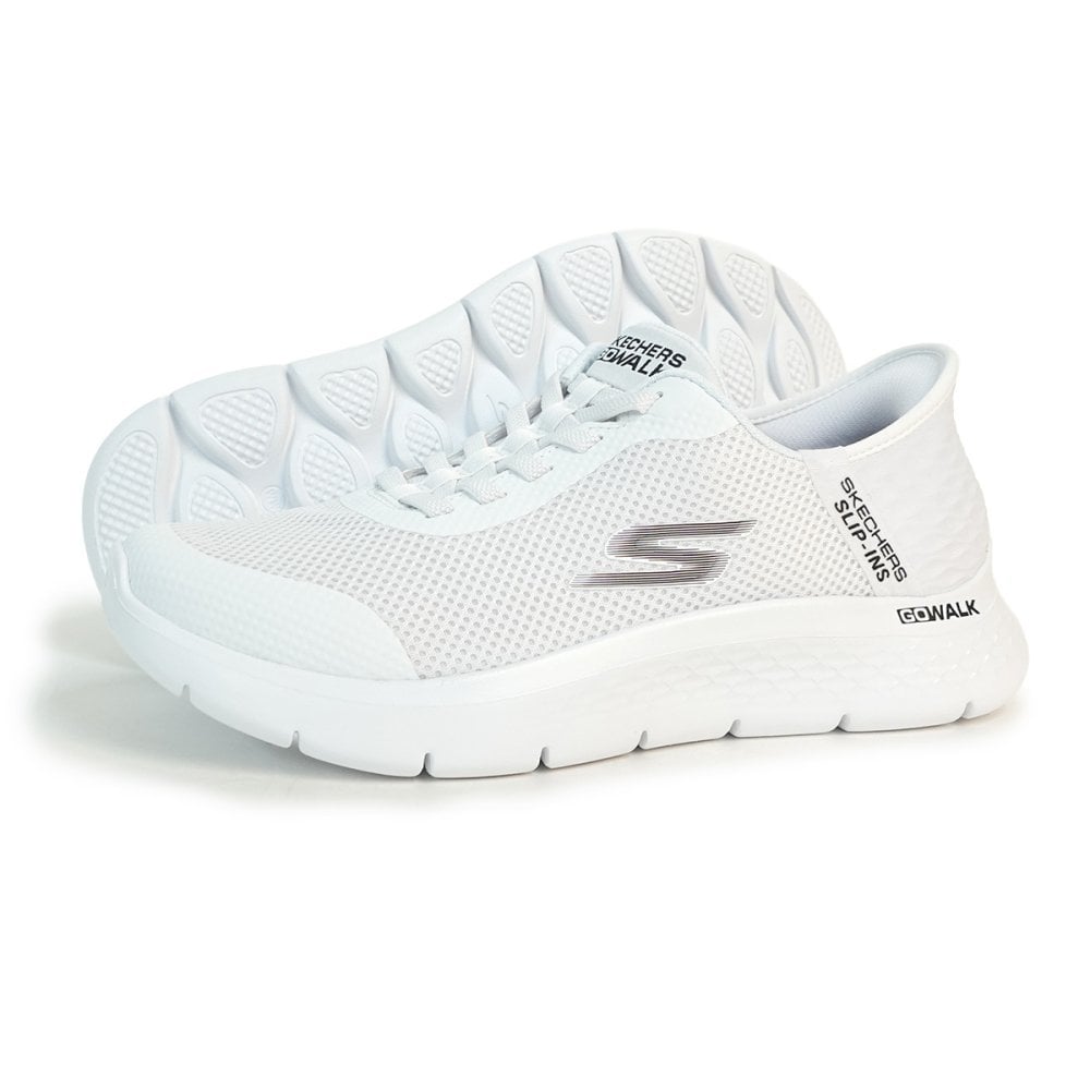 SKECHERS スケッチャーズ スニーカー スリップインズ ゴーウォーク フレックス ハンズ アップ 216324WW WHT ホワイト 白 エクストラワイド 幅広