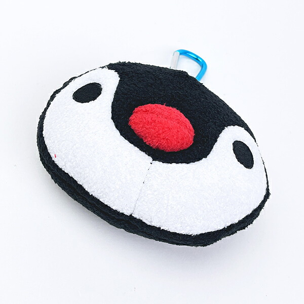 ピングー (PINGU) ピンガ カラビナ付きぬいぐるみファスナーマスコット ポーチ