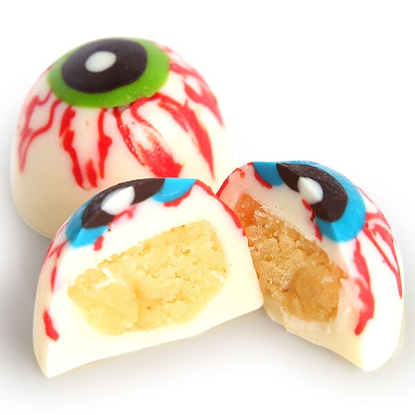 ハロウィン お菓子 2026 ばらまき おもしろい おすすめ 人気 大人向け 子供用 彼女 彼氏 赤ちゃん用ちょっとした おもしろ チョコ チョコレート 目玉チョコ 目玉 トリュフ お配り グロ プチギフト プレゼント ギフト スイーツ 洋菓子 子供 かわいい おしゃれ 1000円 1500円 2000円 おいもや