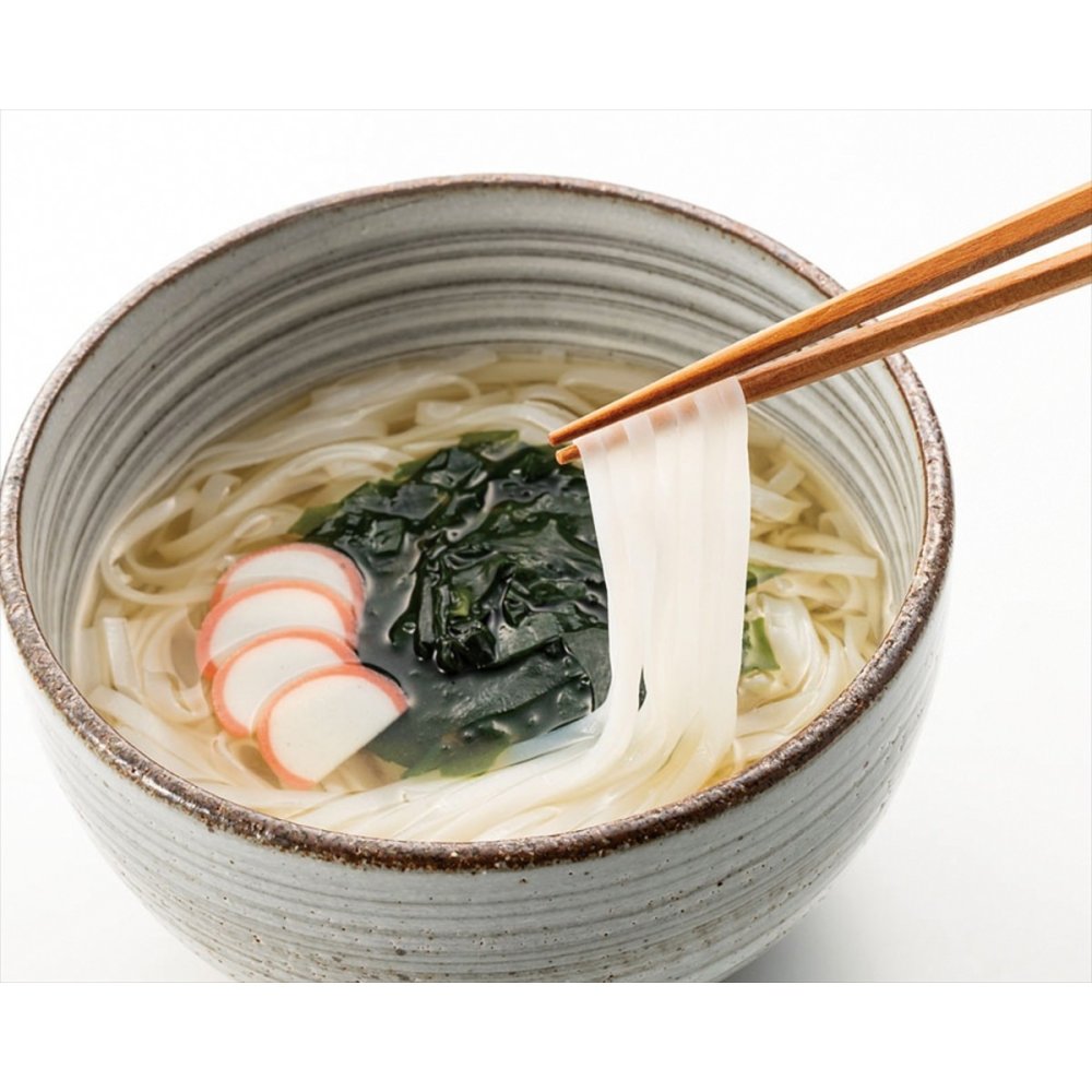 お米でできた麺で食べる米めん うどん味 50食 長期保存食 麺 スタンドパウチ かつお昆布スープ【北海道・沖縄県・離島 配送不可】